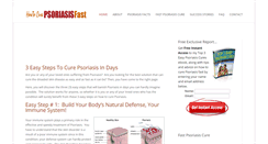 Desktop Screenshot of howtocurepsoriasisfast.com