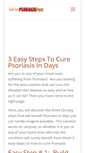 Mobile Screenshot of howtocurepsoriasisfast.com